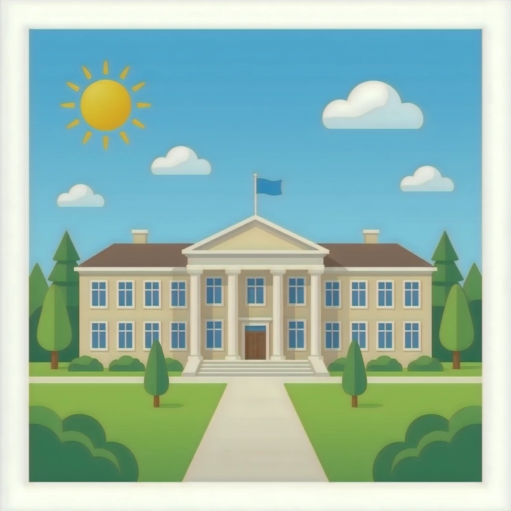 institutional buildings emoji