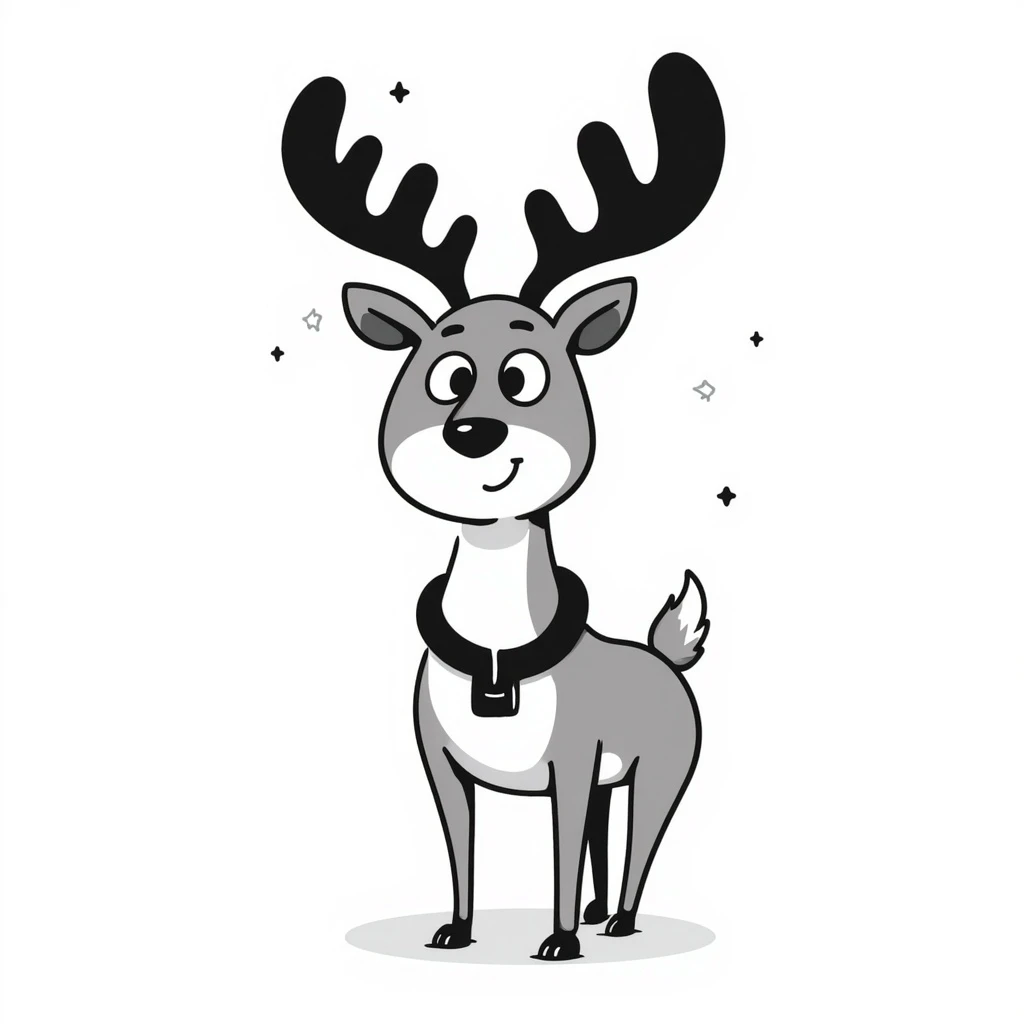 Reindeer emoji