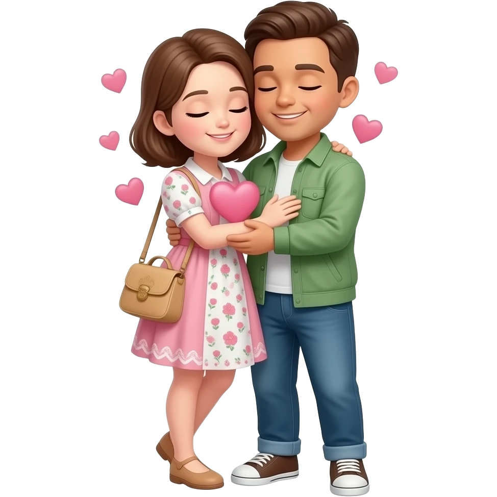 Loving Hug emoji