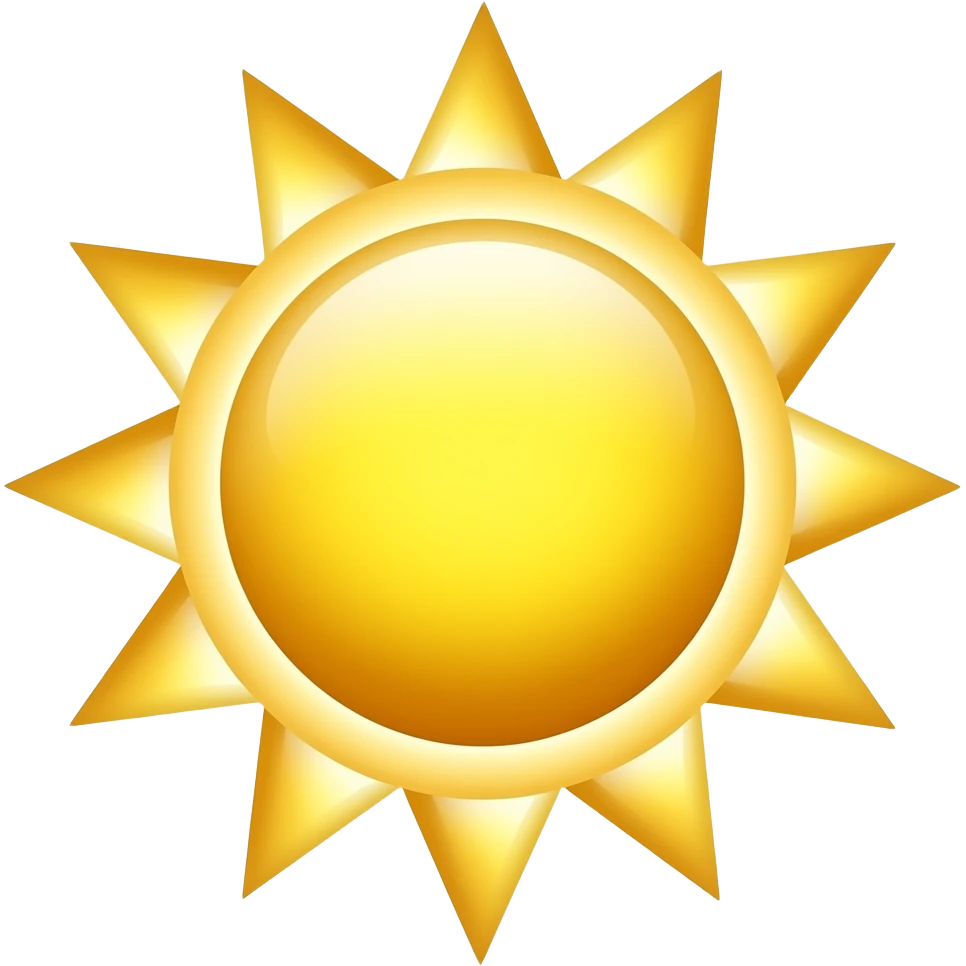Cœur soleil emoji