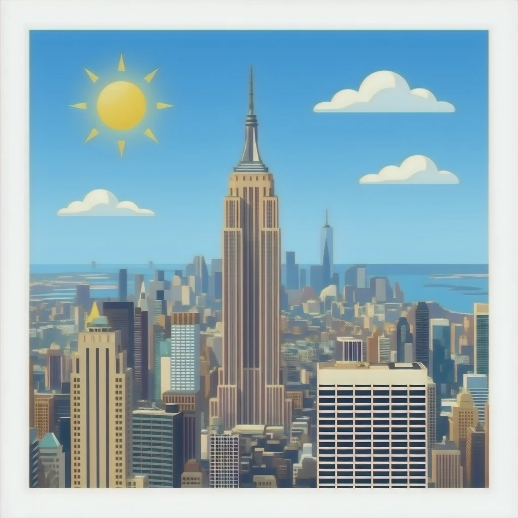 Empire State Building emoji