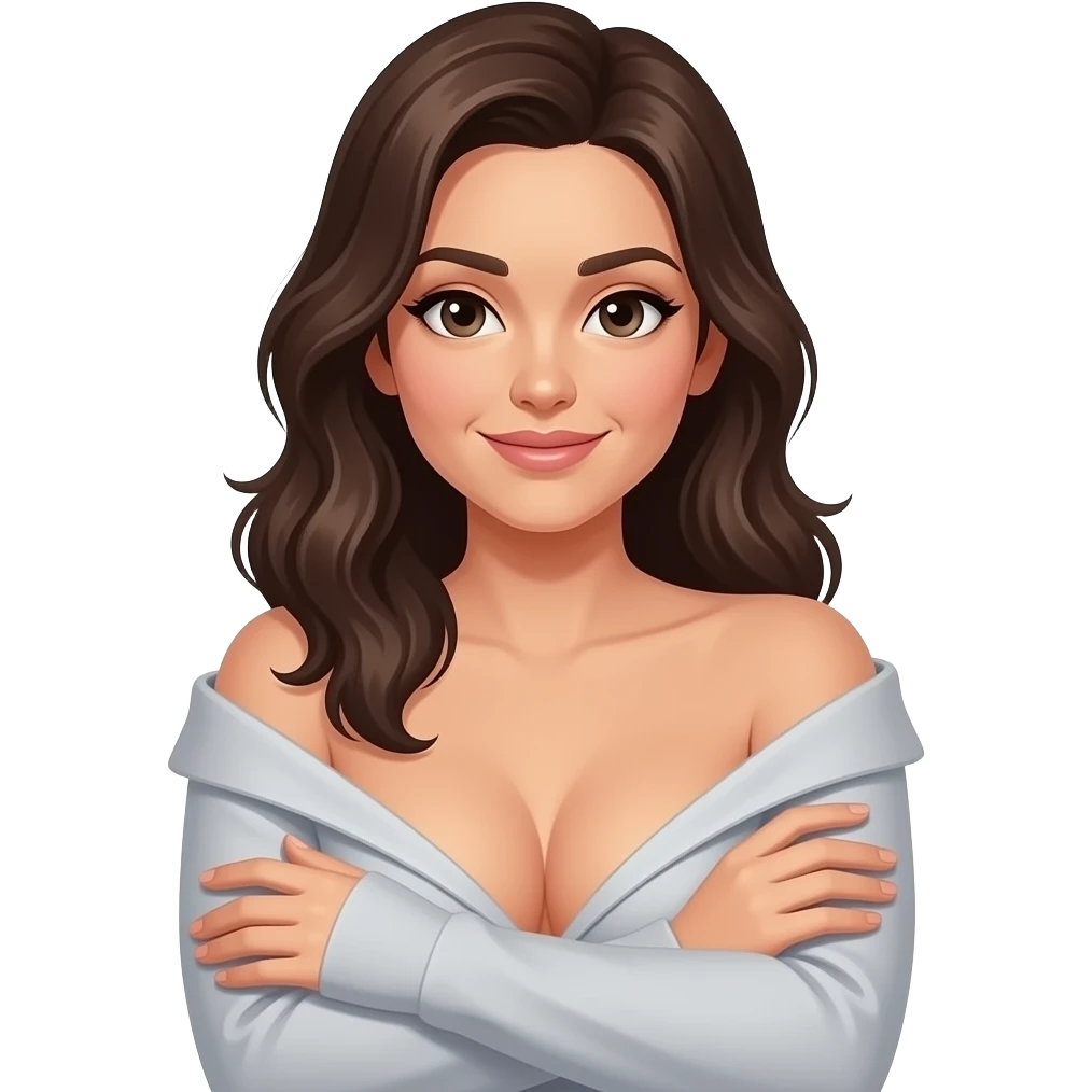 Put boobs on the strugging emoji 🤷🏻‍♀️ emoji