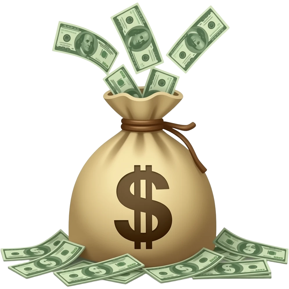 money bag emoji