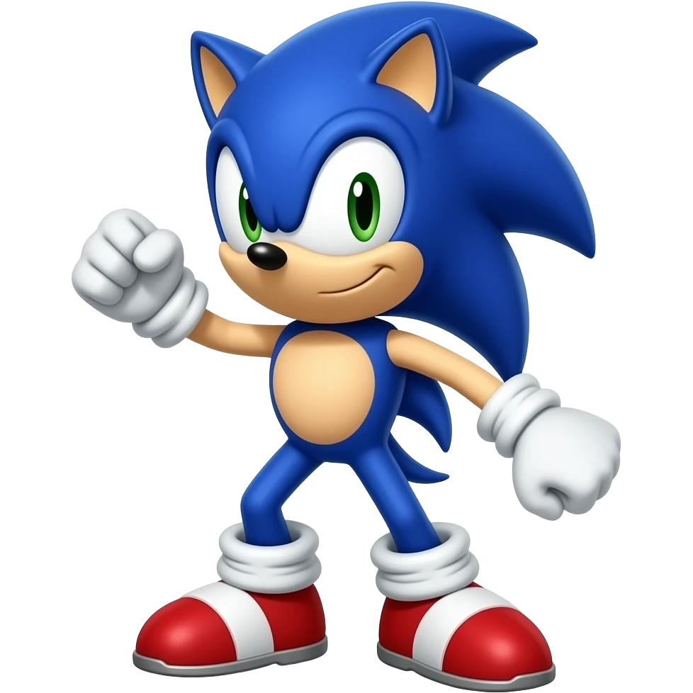 Sonic 1 Pose emoji