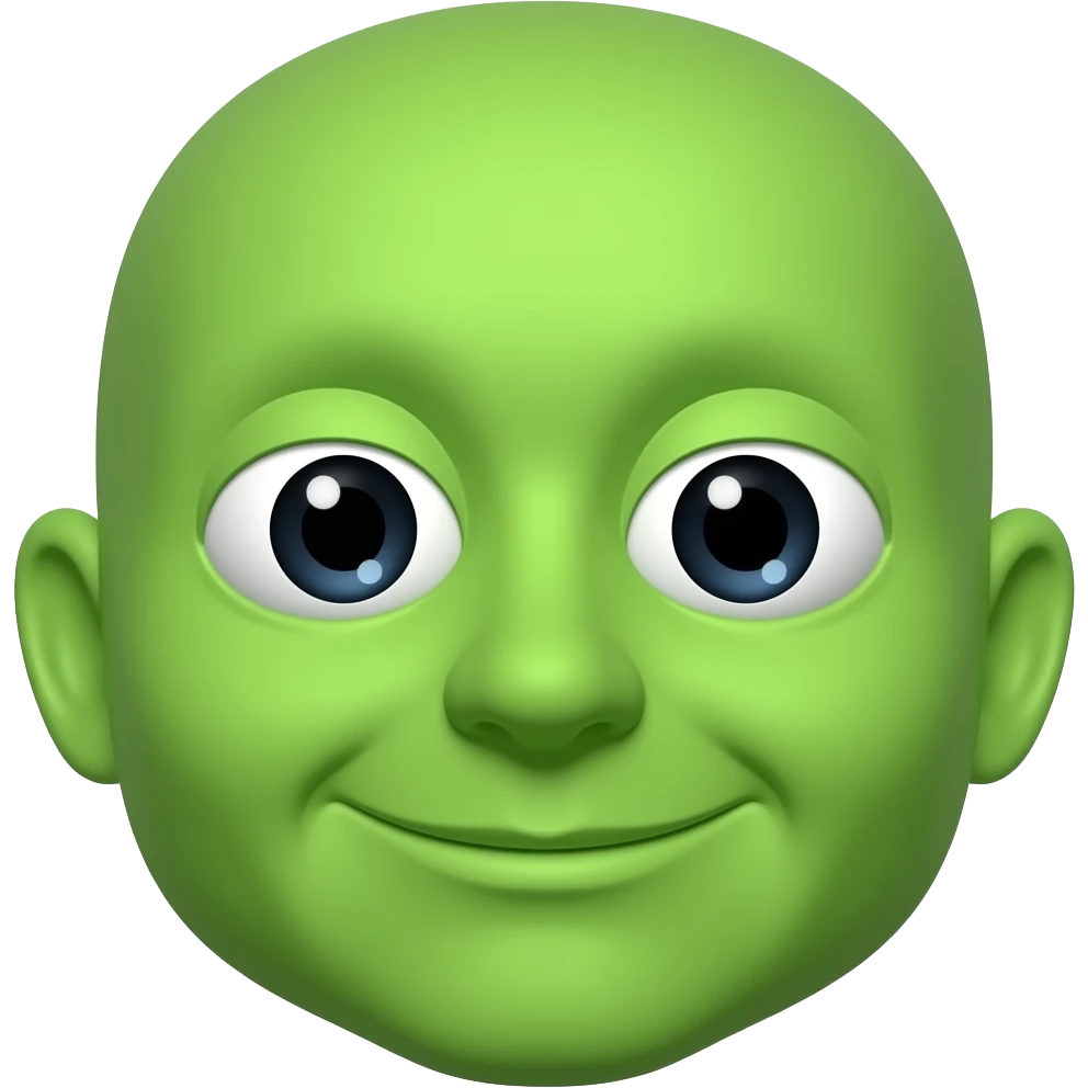 Aquah green emoji emoji