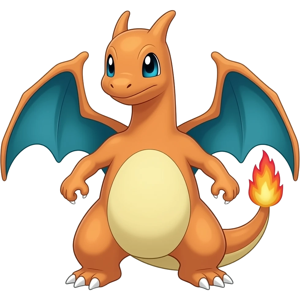 Dracaufeu le pokemon emoji