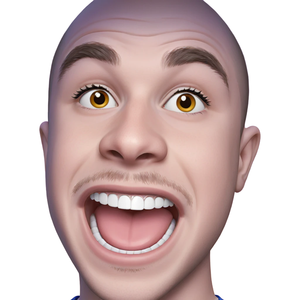 realistic portrait of a boy emoji