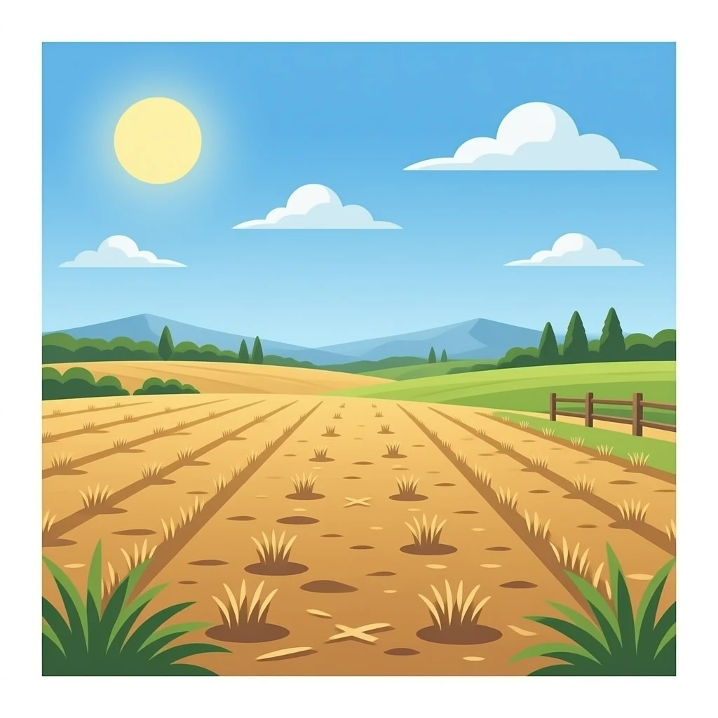 campo de tierra pobre emoji