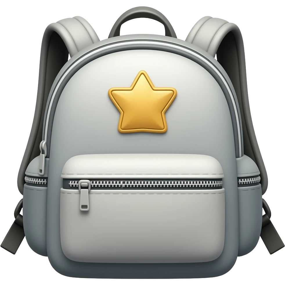 sac à dos aethtetic école emoji