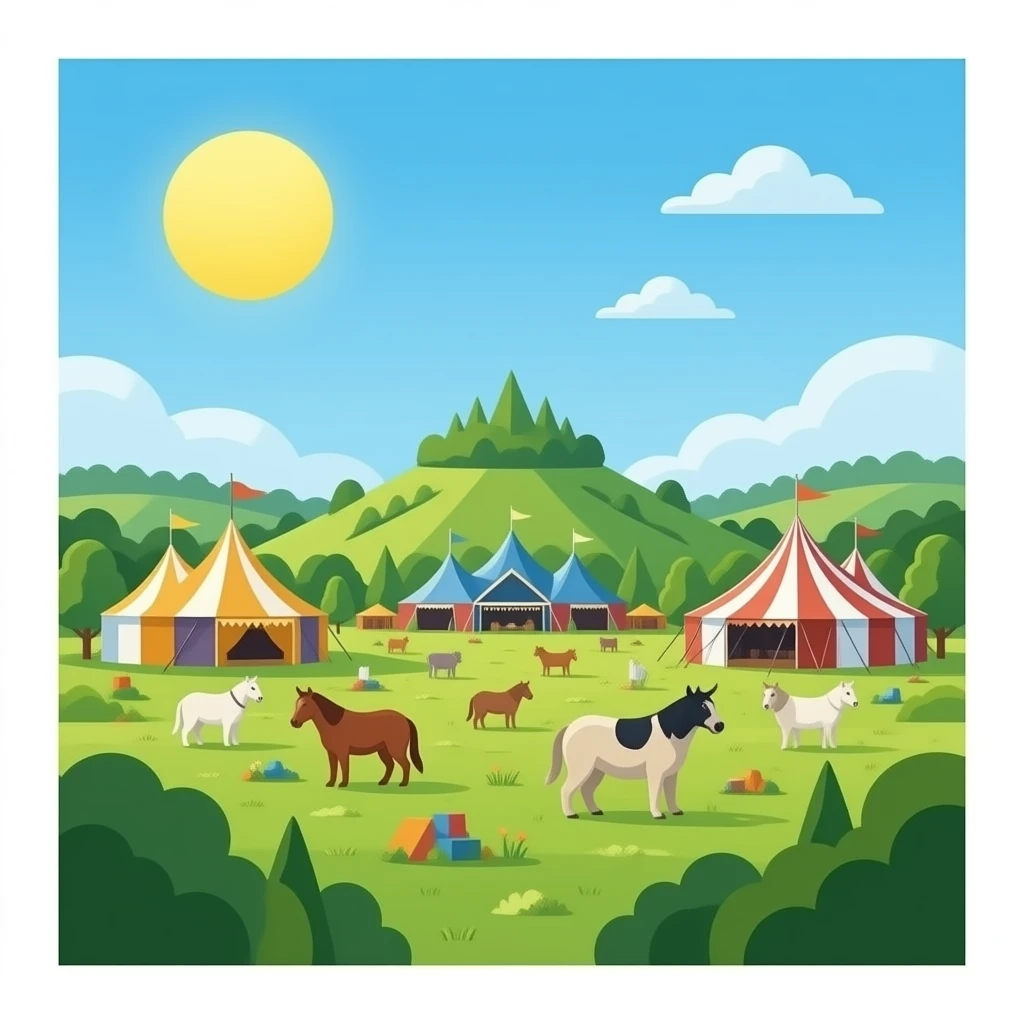 Glastonbury Festival emoji