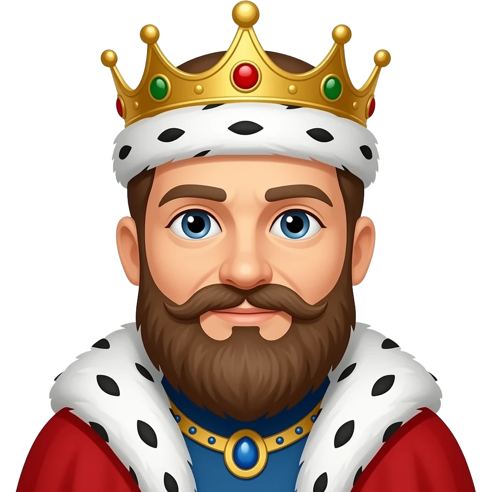 king with crown emoji