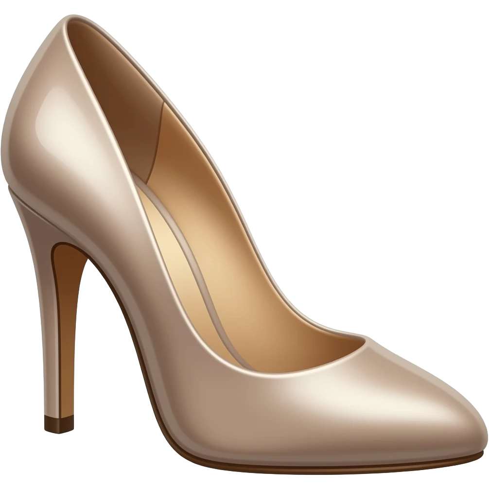 high-heeled shoe emoji