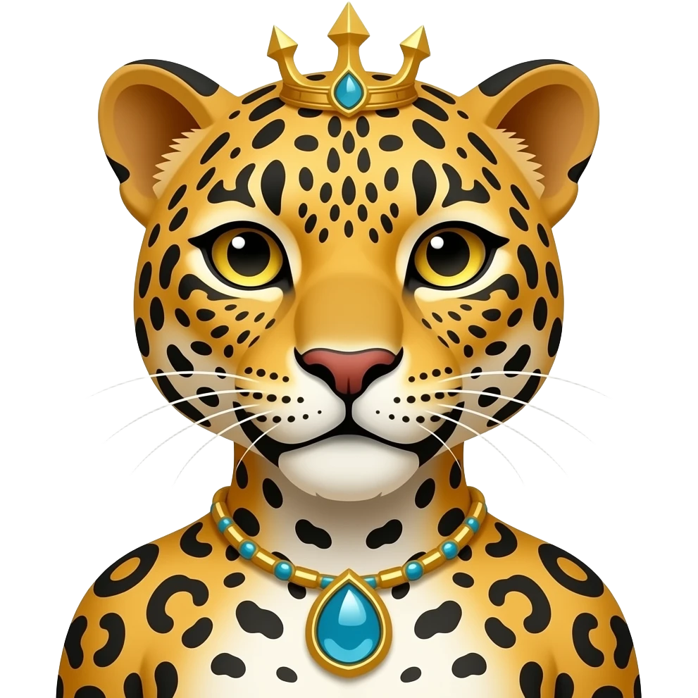 Leopardato dio emoji