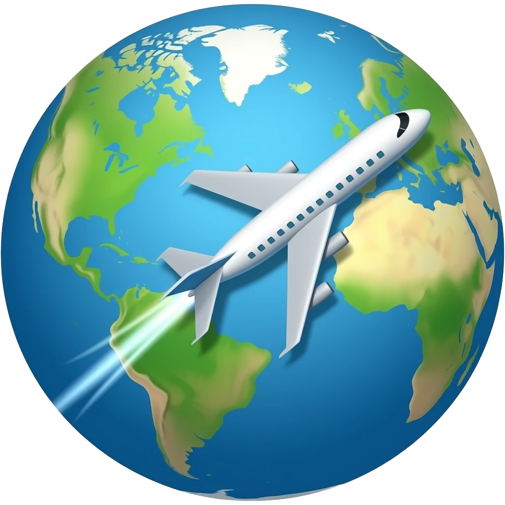 Jet two holidays emoji