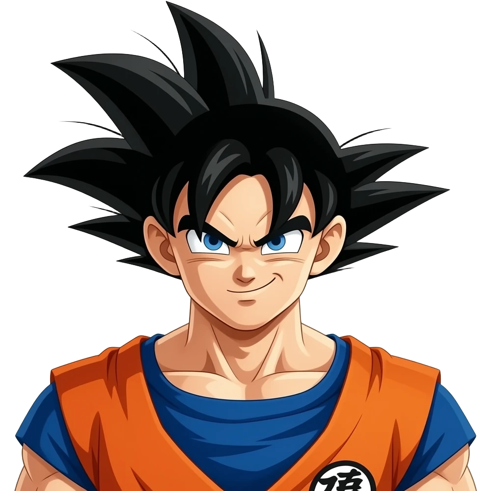 Goku trun to oc Saiyan emoji