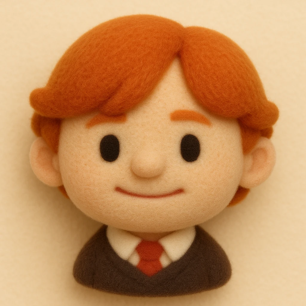 Create Ron Weasley emoji emoji