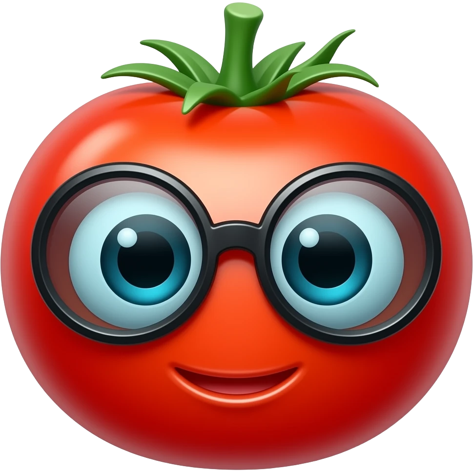 Tomato spy emoji