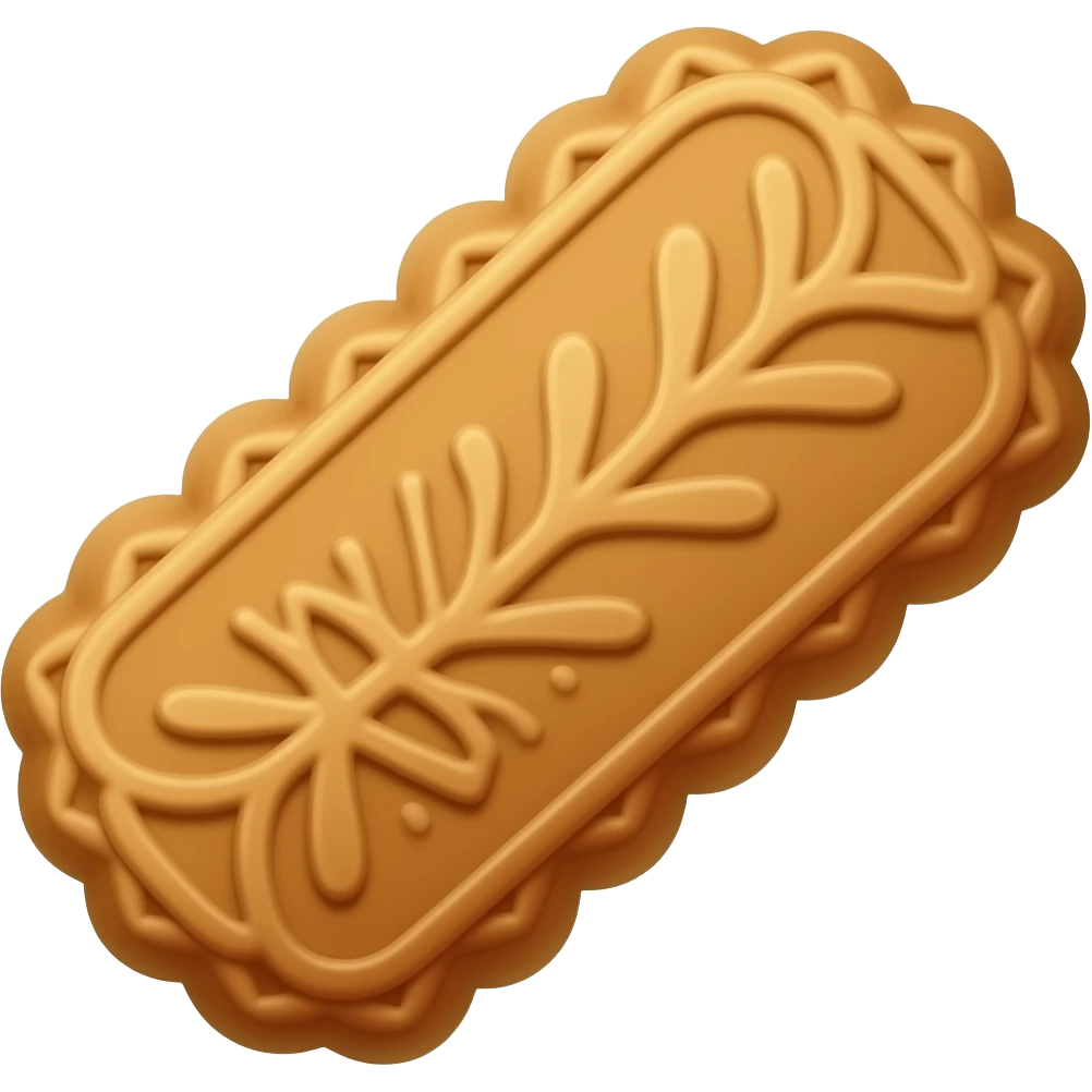Lotus Biscoff cookie emoji