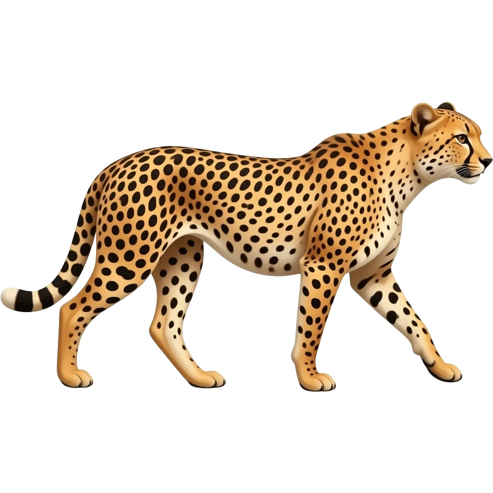 Walking cheetah emojing cheetah emoji emoji