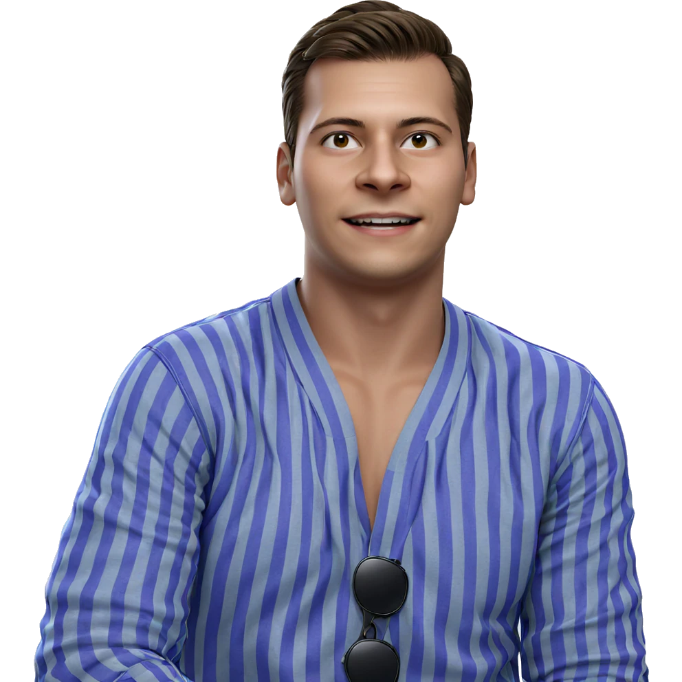 smiling boy in sunglasses emoji