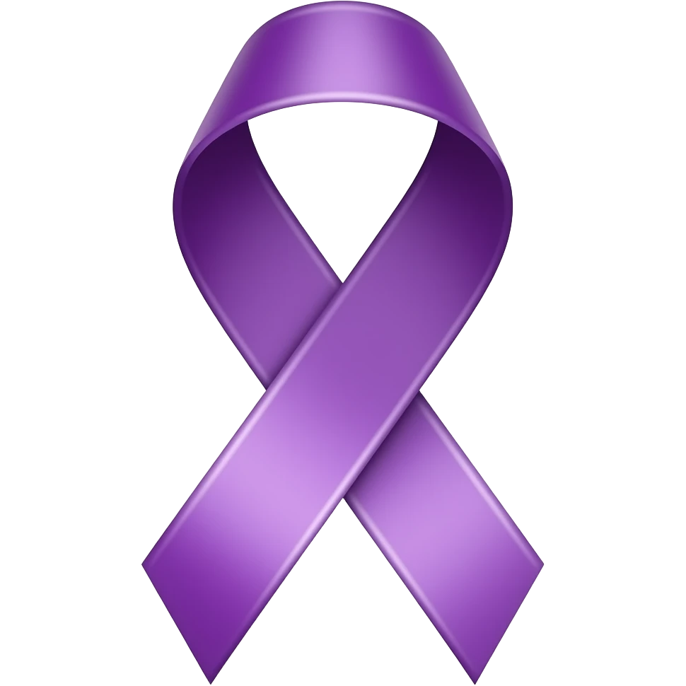 Small Purple ribbon emoji emoji