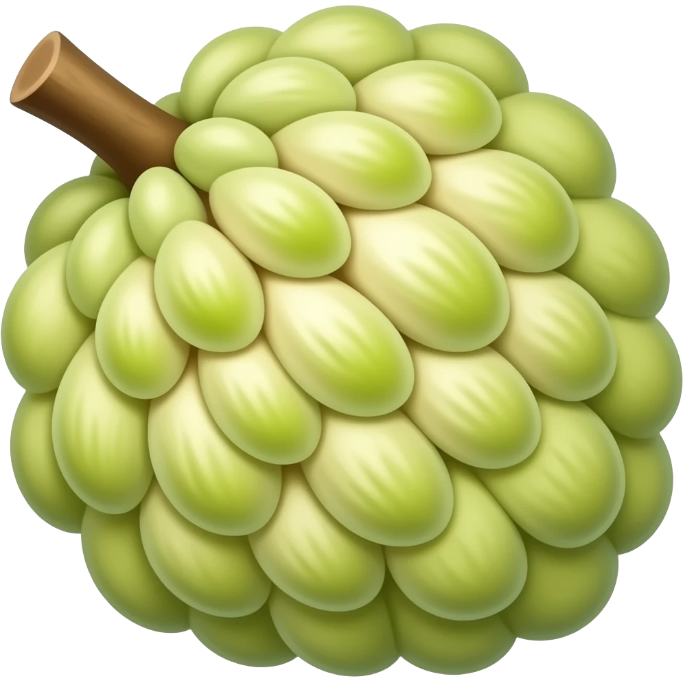 custard apple emoji