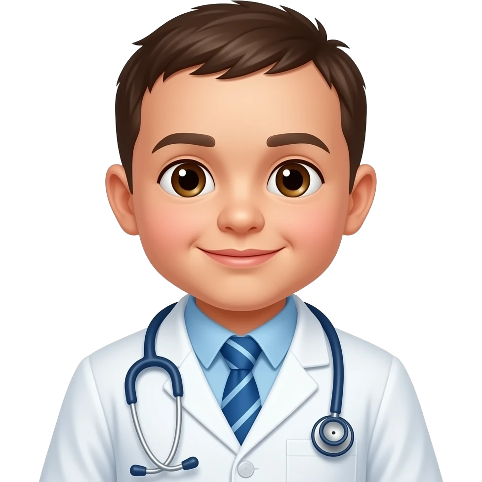 Новорожденный на приеме у врача emoji