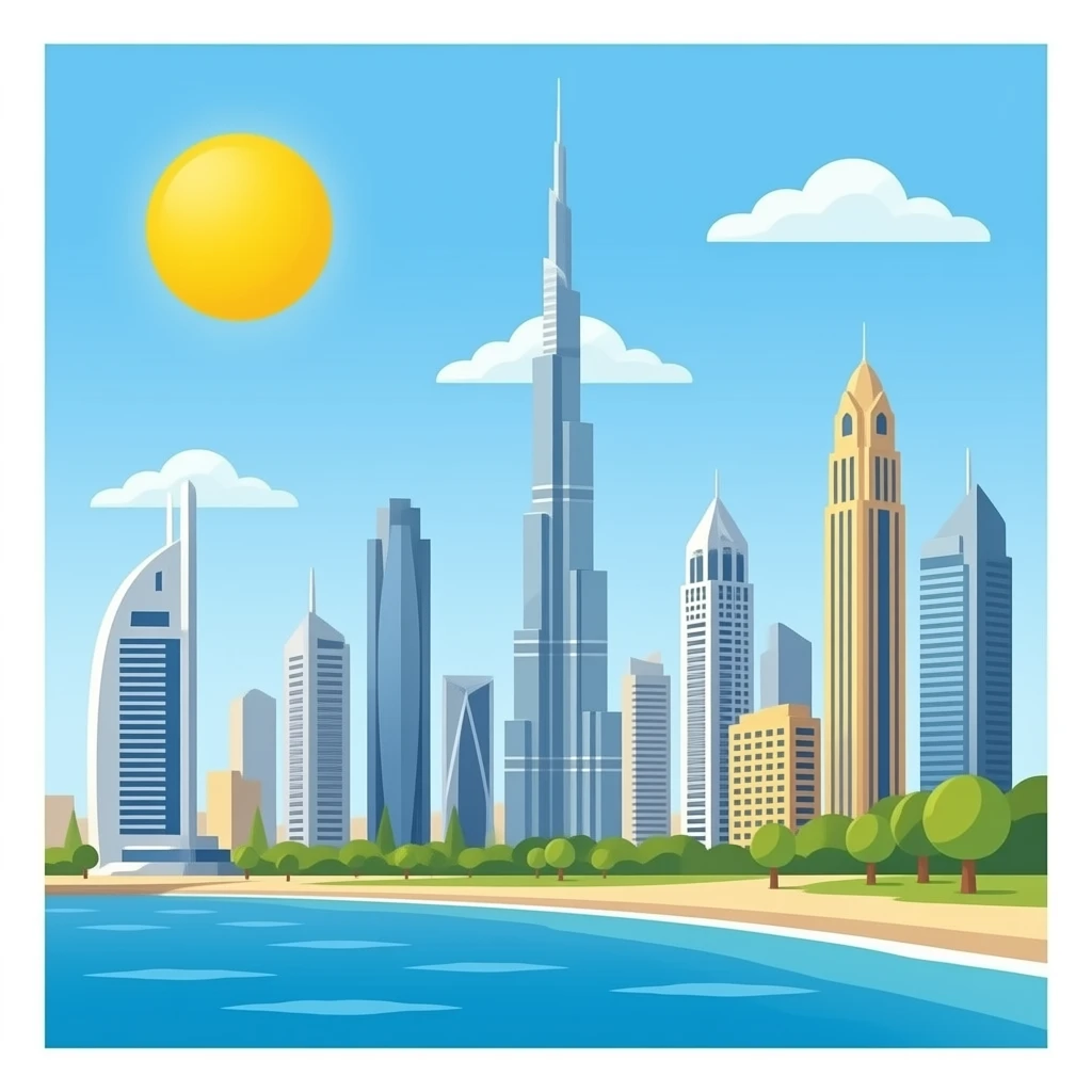 dubai emoji