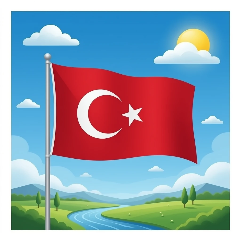 Türk bayrağı emoji