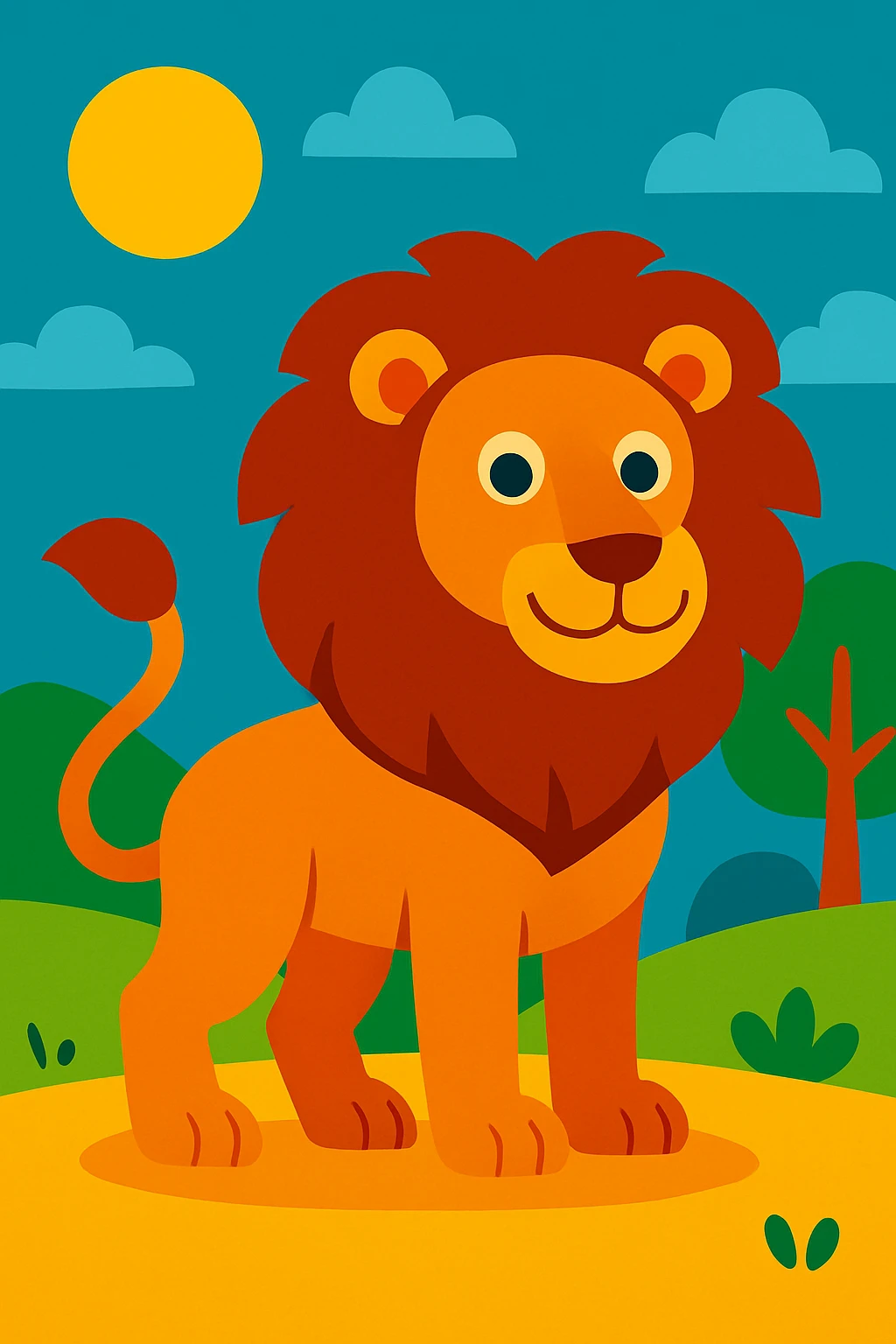 Lion emoji