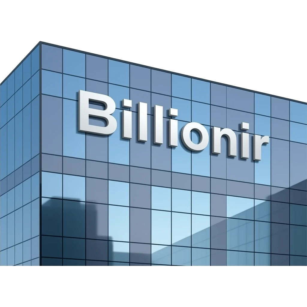 Make photo for company it is name is billionir emoji