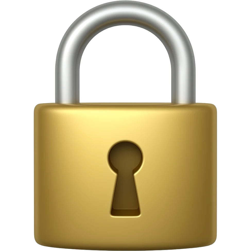 lock emoji