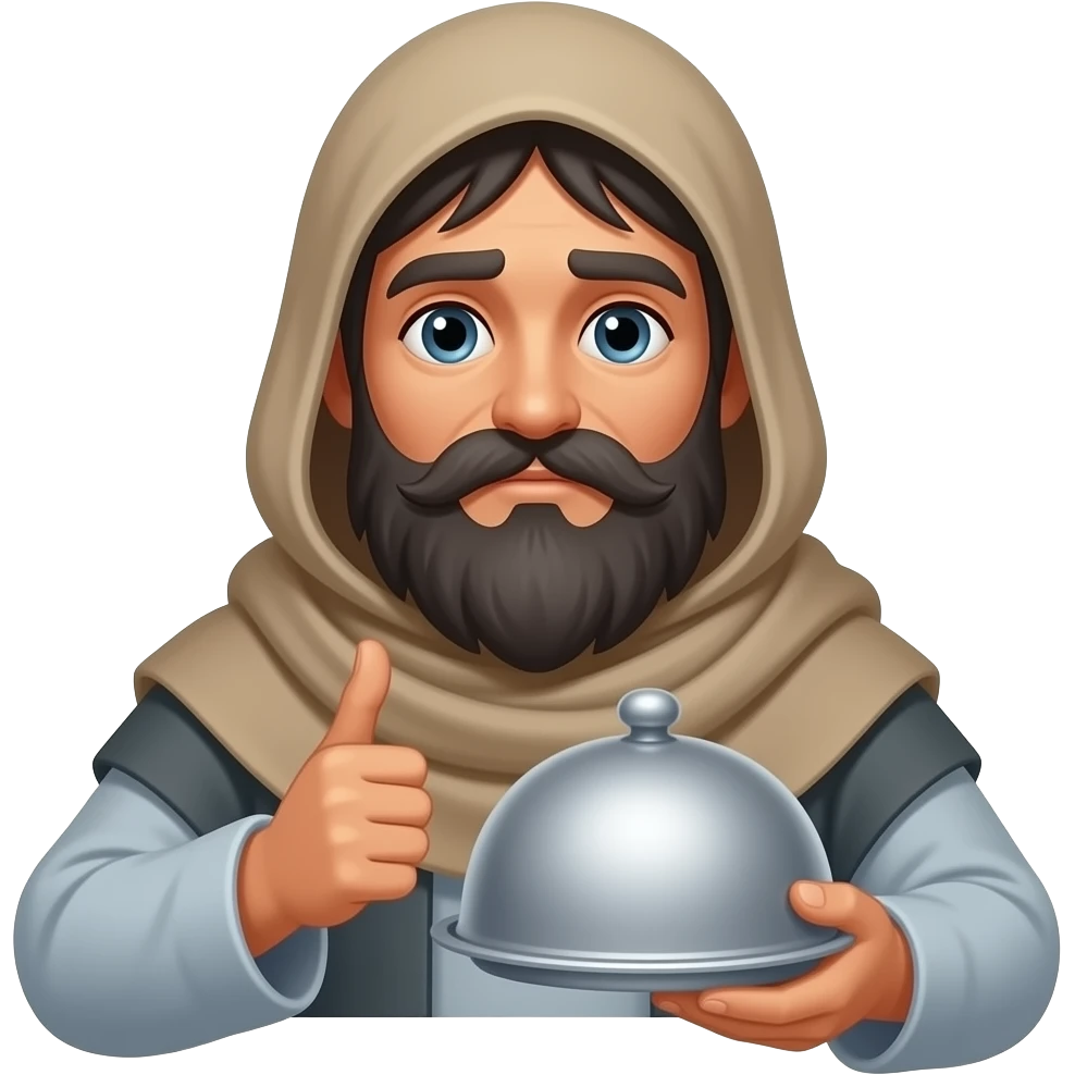 ADD BEGAr which holding a pan , asking otp emoji