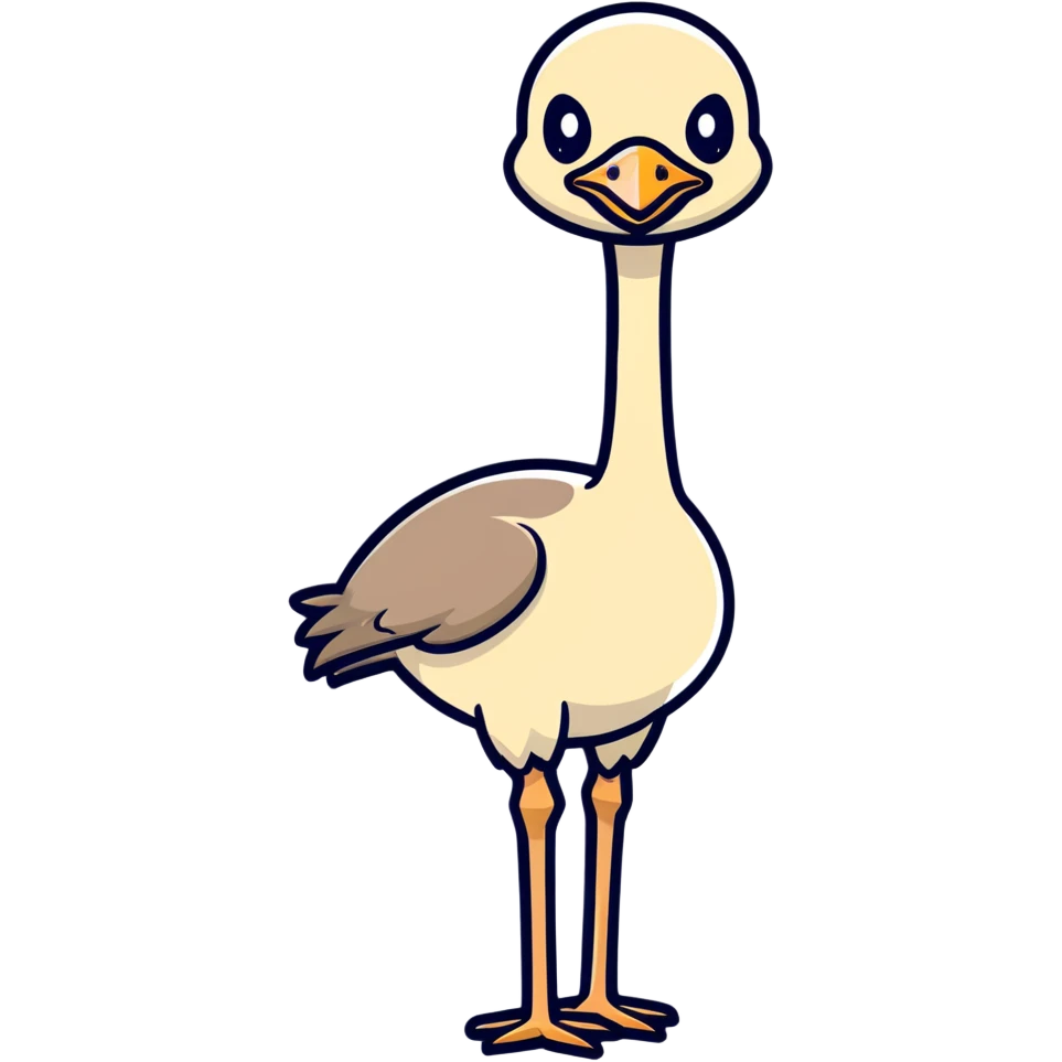 Ostrich Emoji emoji