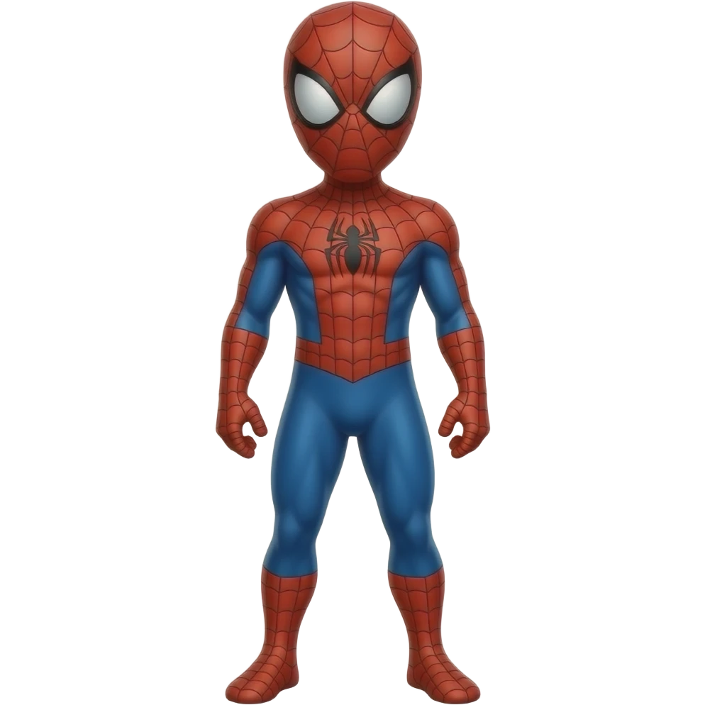 SPIDERMAN DE CUERPO COMPLETO SIN MASCARA emoji