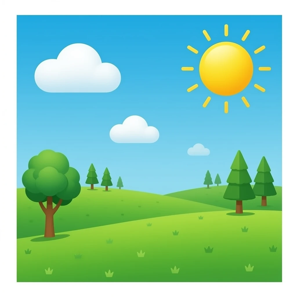 Green Background emoji