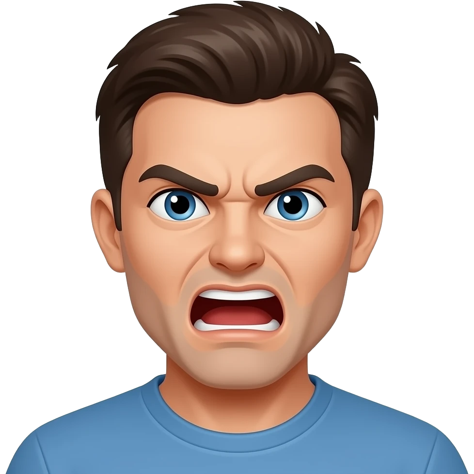 Rage emoji