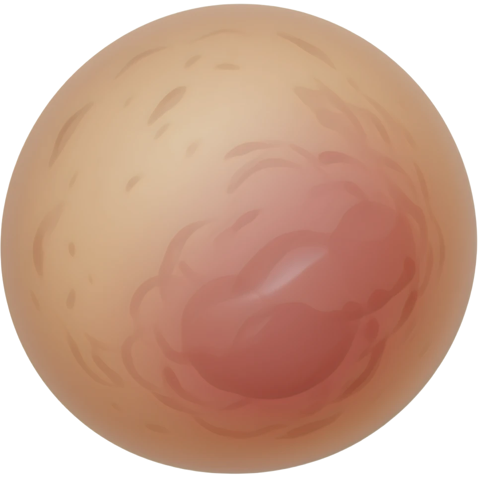 lesao de pele que coça emoji