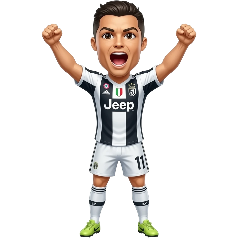 Cristiano Ronaldo siuuu emoji