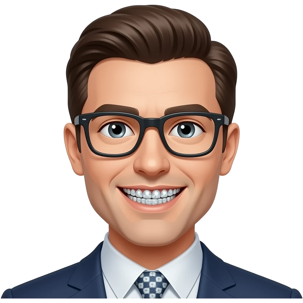 Que los dientes sean completamente de diamante emoji