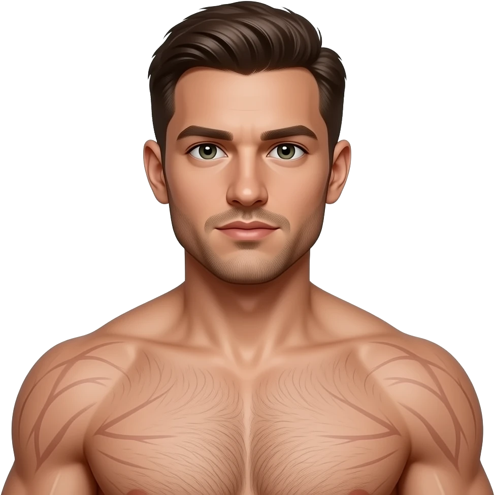 shoulders muscles with skin emoji