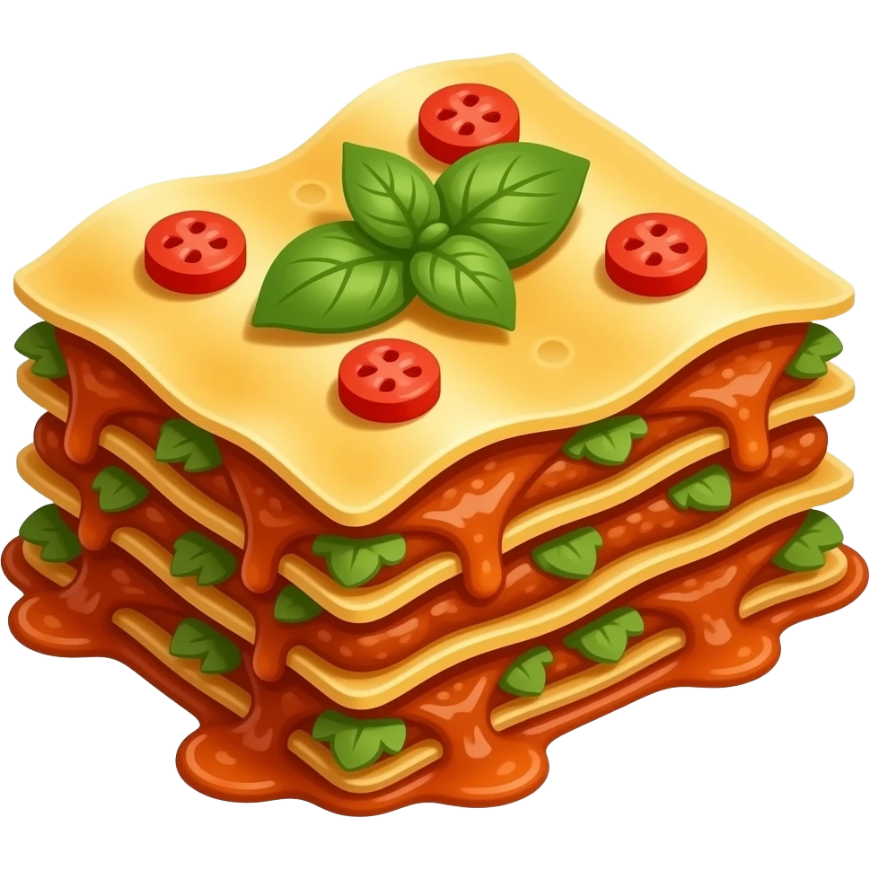 Lasagna emoji