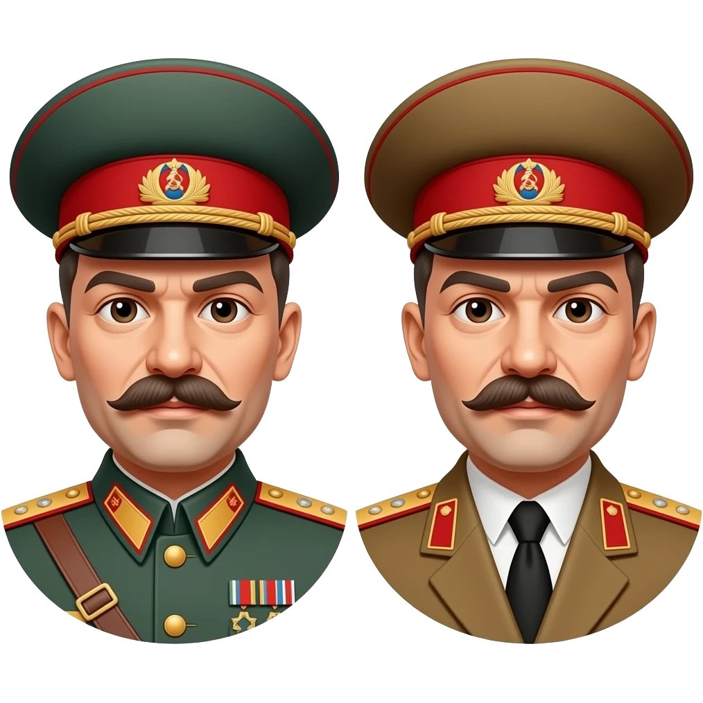 Stalin hitler emoji