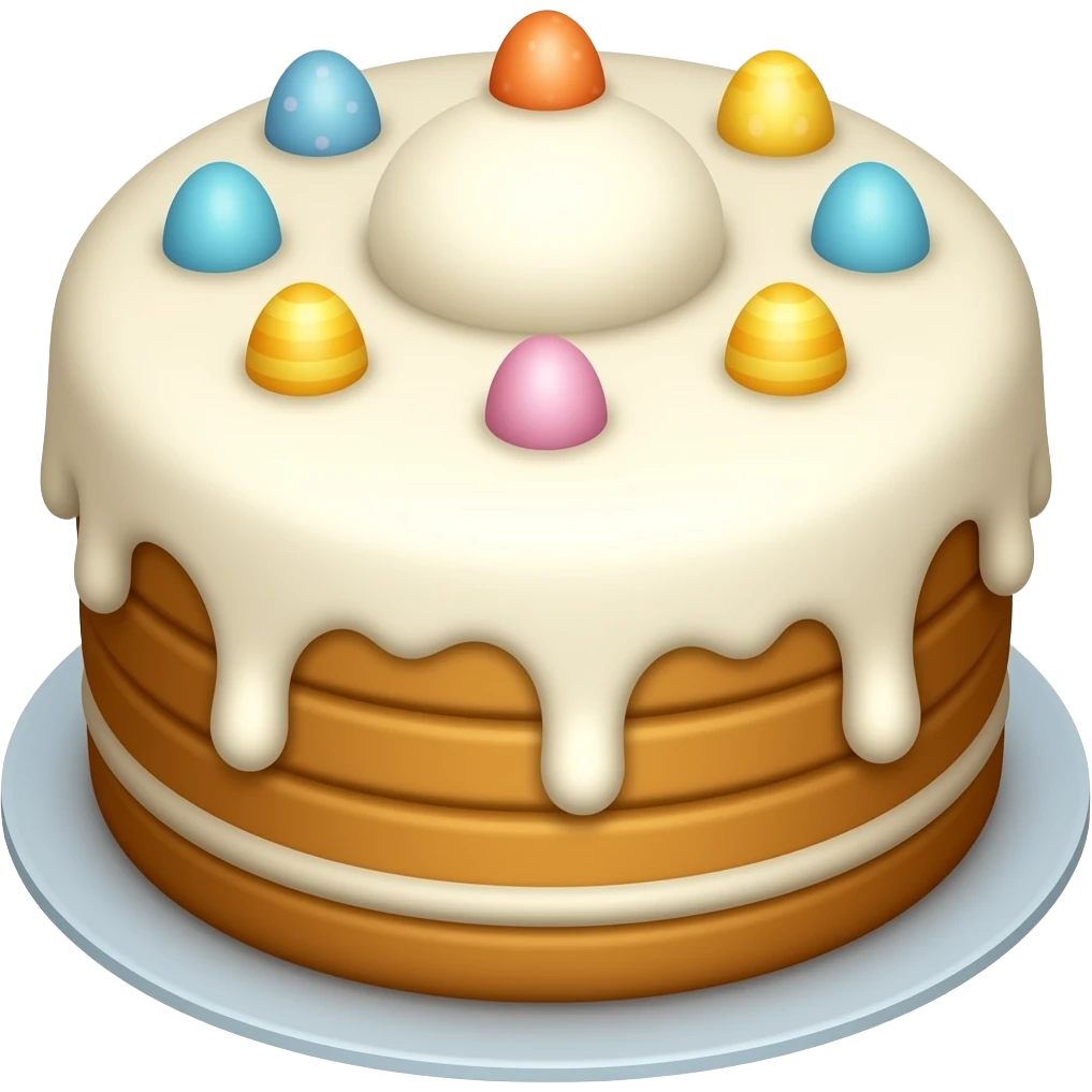 Easter cake emoji