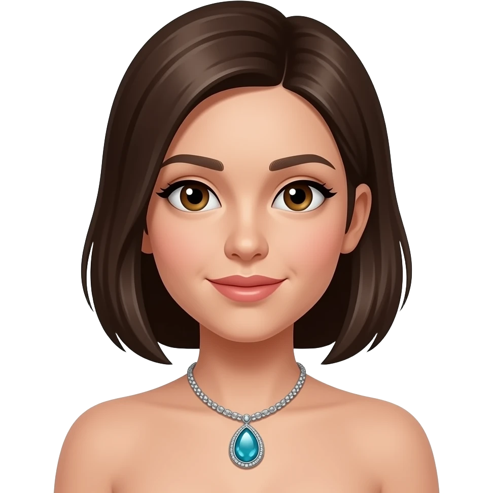 girl jewllary neckless emoji