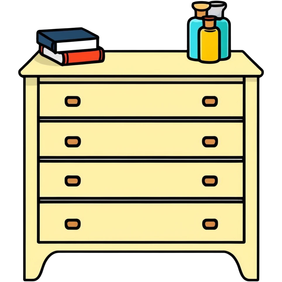 Empty dresser emoji