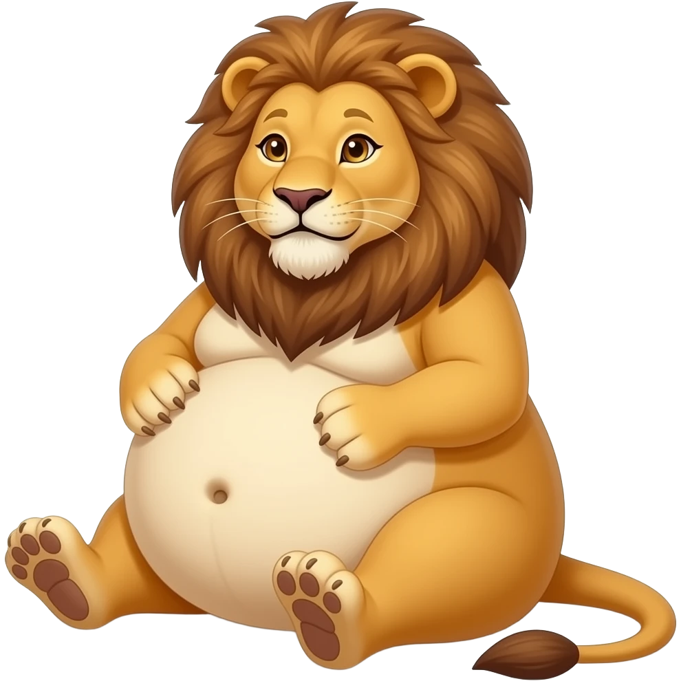 Make this Lioness get stuffed,her belly will so big it would look like she has pregnancy bloating,dare to tickle that Lion girl’s bellybutton,her gut rumbling echoes loud so you can listen to that full tummy,Fat lioness rolls around. emoji