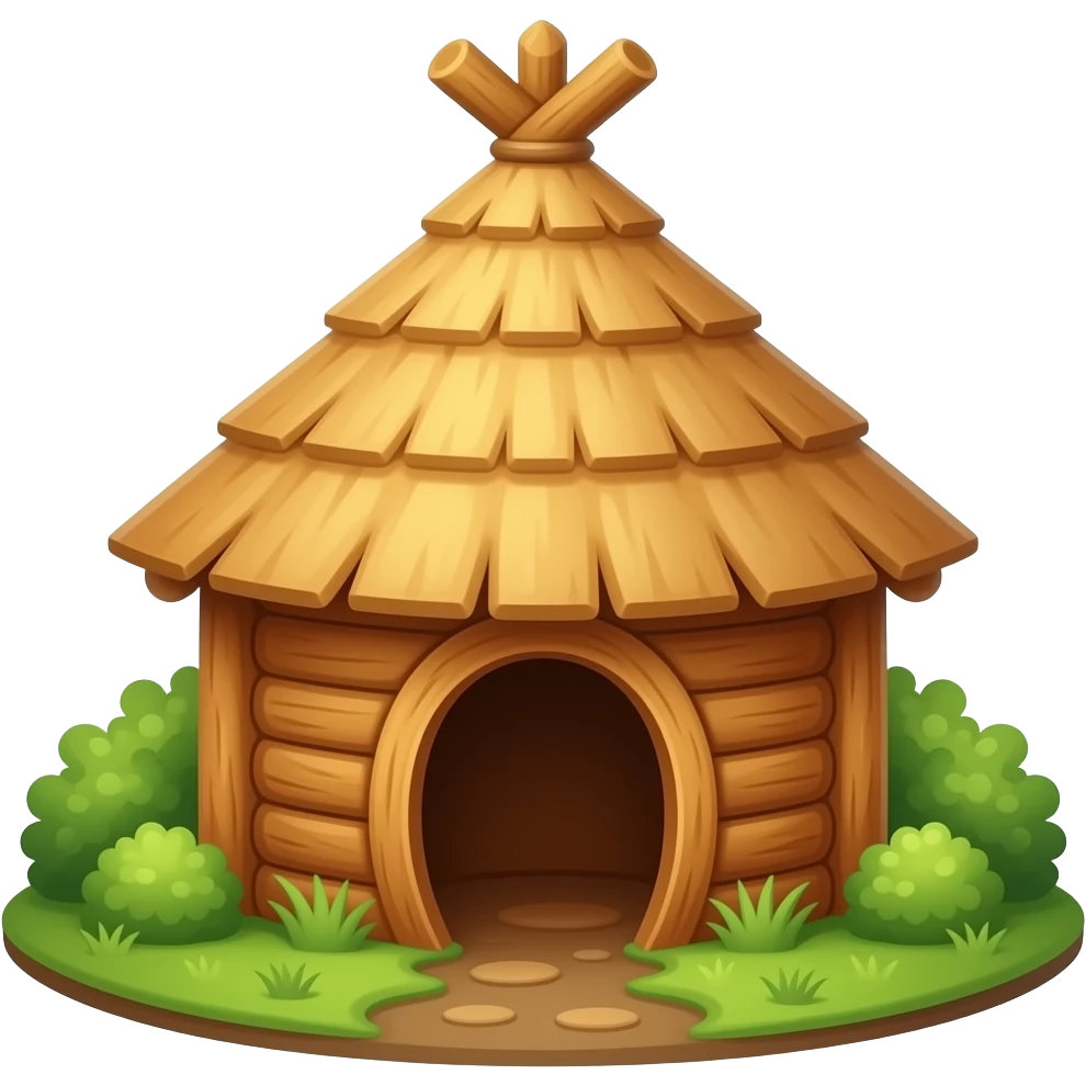 Magic Hut (chicken legs) emoji