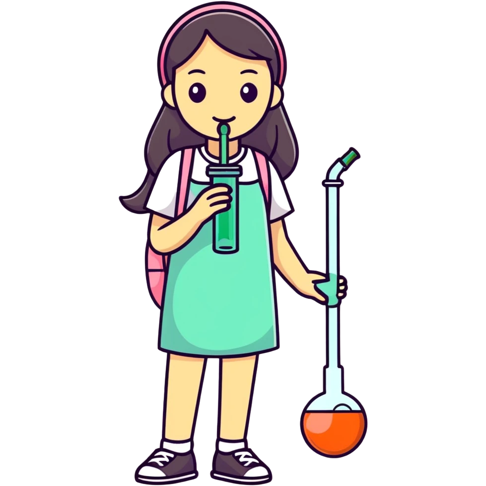 Girl with bong emoji