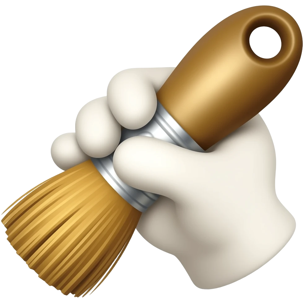 Кисточка археолога emoji